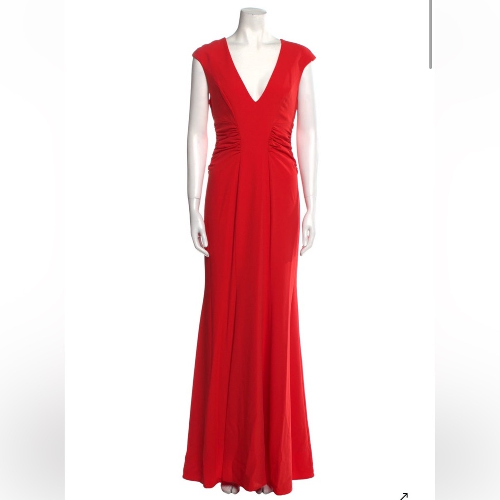 NWT Halston Heritage Red Gown sz US 4